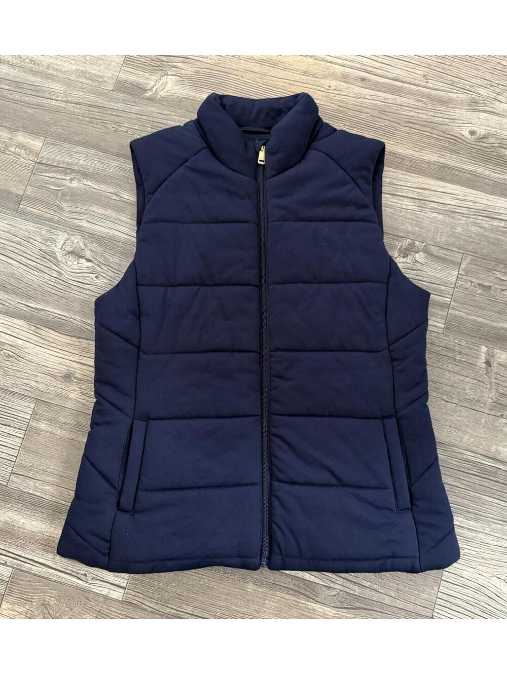 Polo Ralph Lauren women's puffer vest Sz L Very Soft